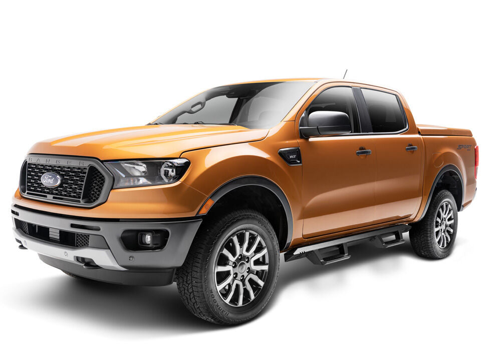 N-Fab EPYX 2019 Ford Ranger Crew Cab - Cab Length - Tex. Black - EXF19CC-TX