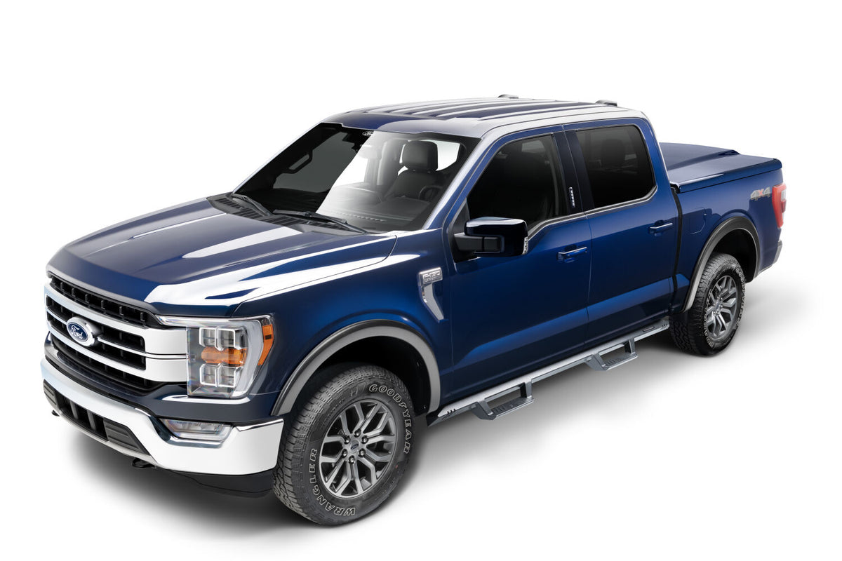 N-Fab EPYX 15-19 Ford F-150/17-19 Ford F-250/F-350 Superduty SuperCrew - Cab Length - Tex. Black - EXF15CC-TX