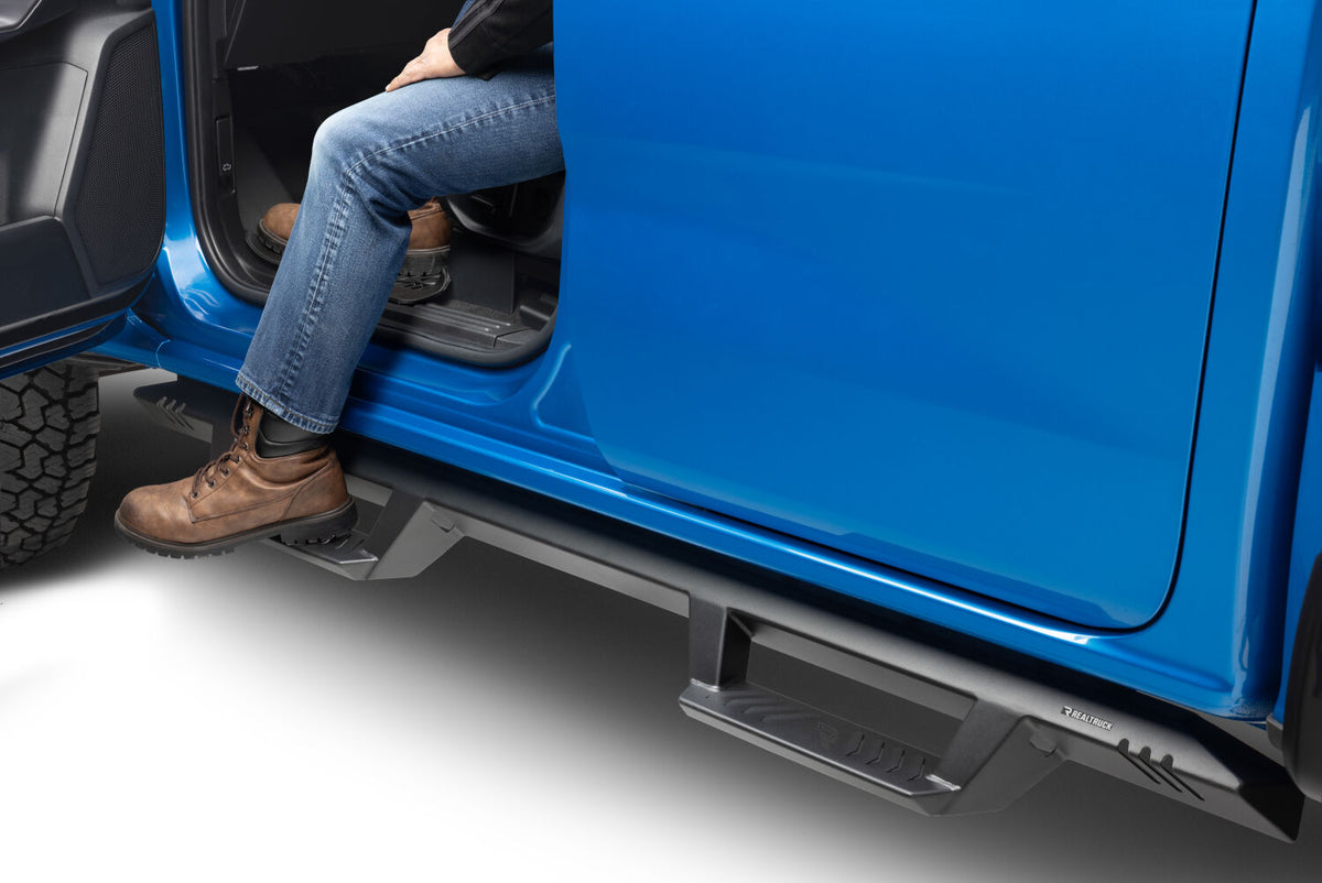 N-Fab EPYX 2019 Ford Ranger Crew Cab - Cab Length - Tex. Black - EXF19CC-TX