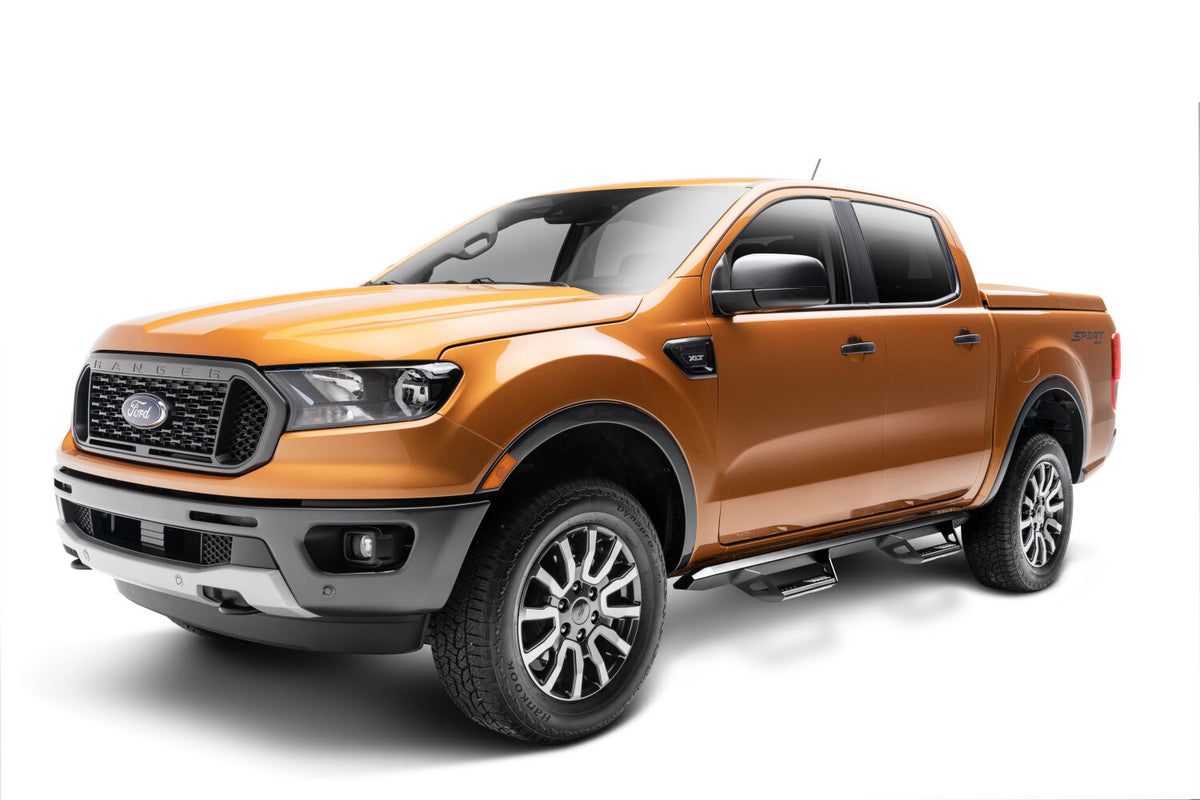N-Fab Predator PRO 2019 Ford Ranger Crew Cab All Beds - Tex. Black - Cab Length - PRF1981CC-TX