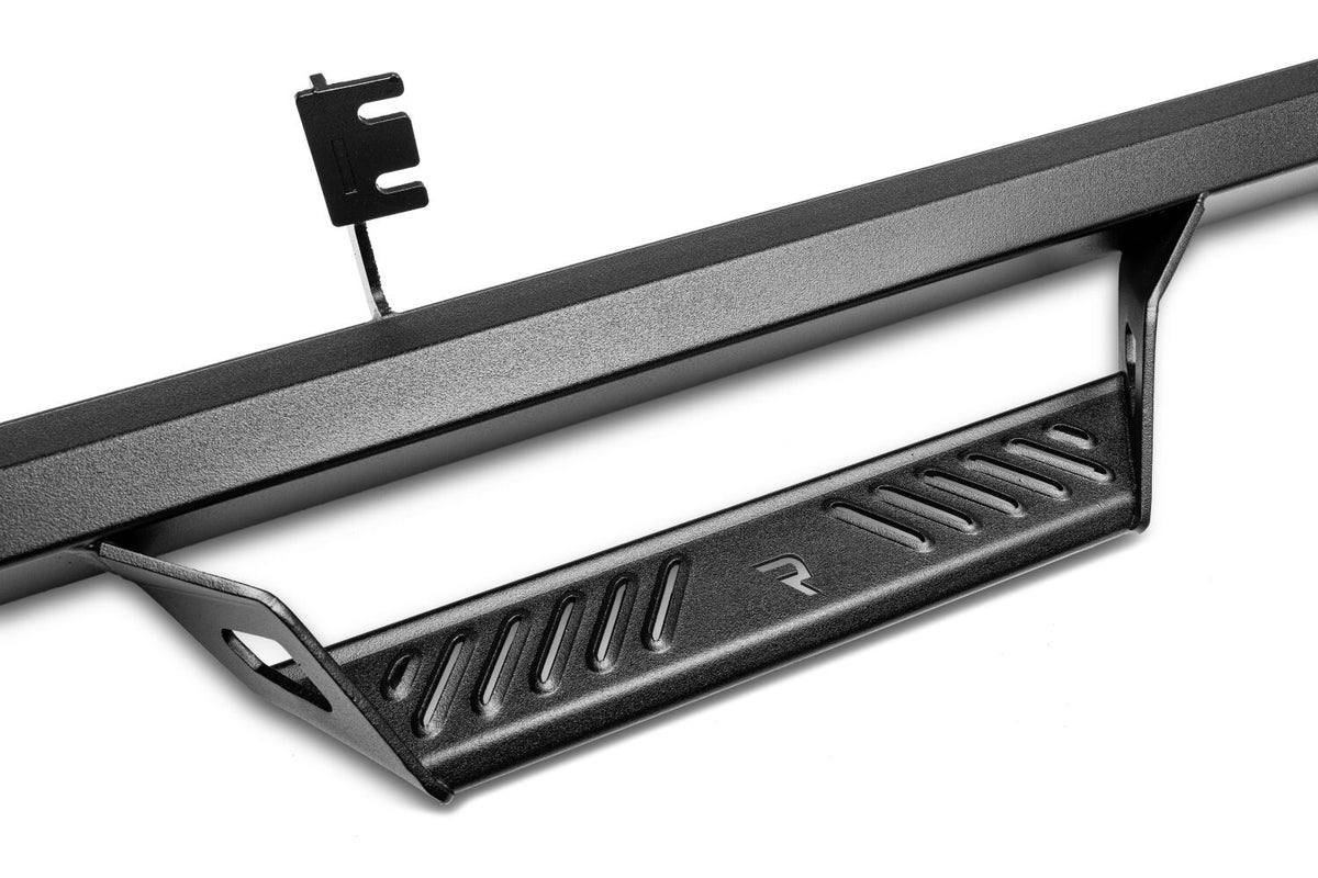 N-Fab Predator Pro Step System 16-17 Nissan Titan/Titan XD Crew Cab - Tex. Black - PRN1677CC-TX