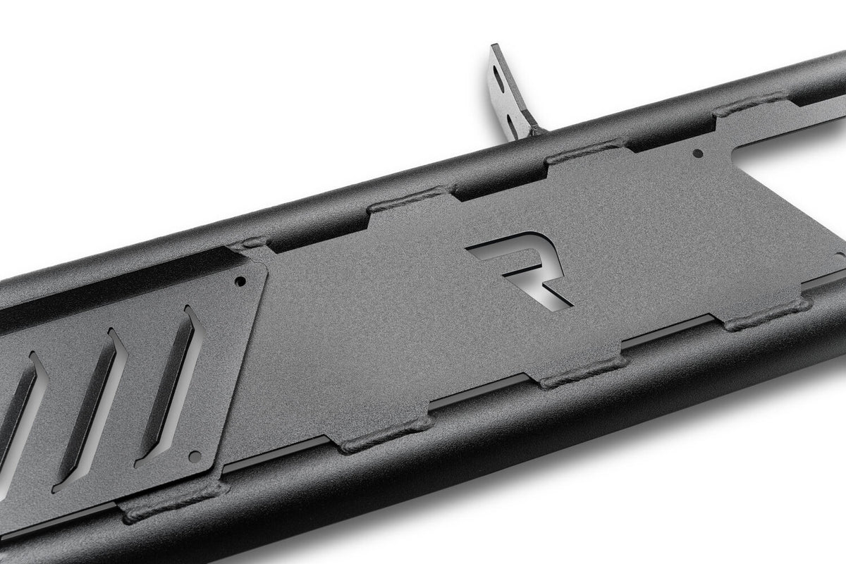 N-Fab 22-24 Nissan Frontier Crew Cab Roan Running Boards - Cab Length - Textured Black - NBN22CC-TX