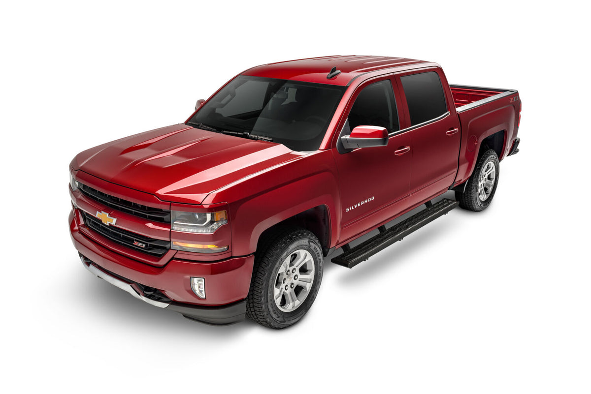 N-Fab Growler Fleet 07-18 Chevy/GMC 1500 / 08-10 Chevy/GMC 2500 Crew Cab - Cab Length - Tex. Black - GFC07CC-TX