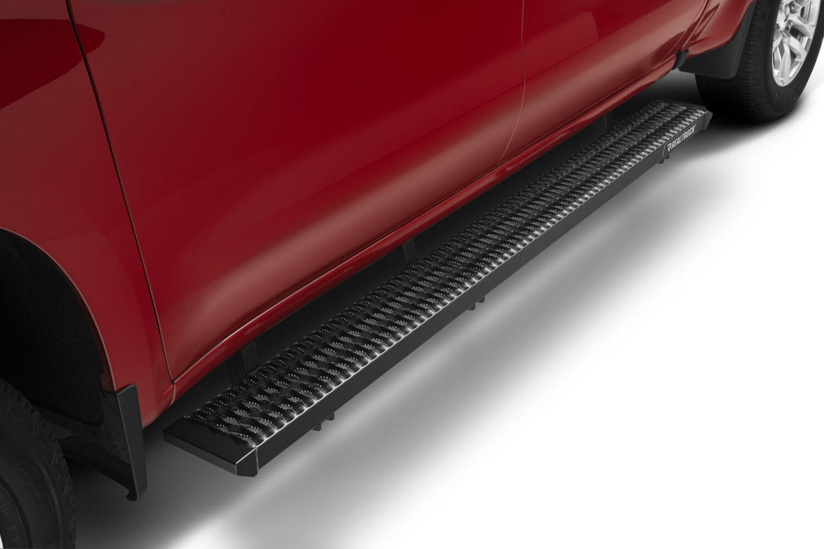 N-Fab Growler Fleet 2019 Chevy/GMC 1500 Crew Cab - Cab Length - Tex. Black - 7in - GFC19CC-TX
