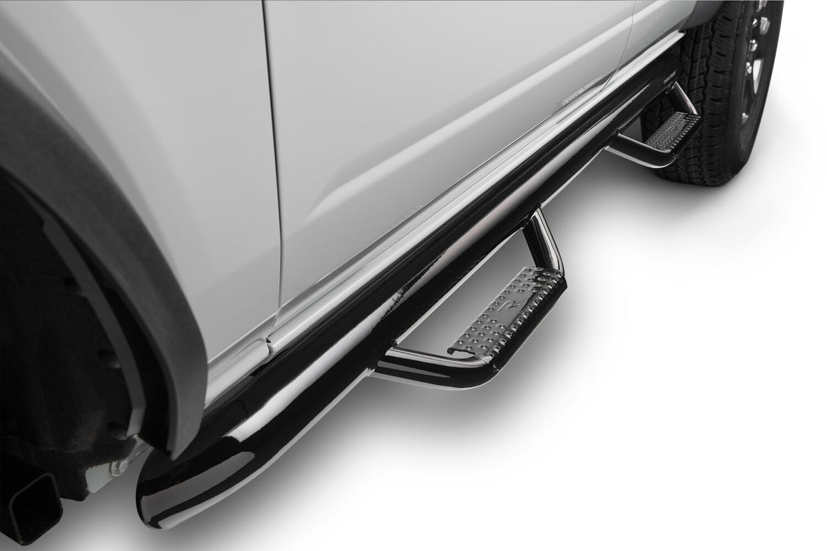 N-Fab Nerf Step 2021 Ford Bronco (4 Door) - Gloss Black - SRW - 3in - F2172B