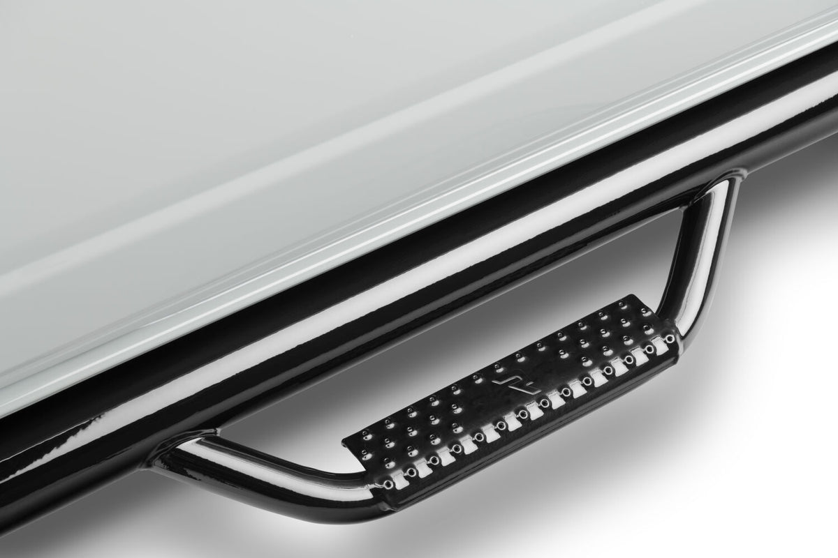 N-Fab Nerf Step 99-16 Ford F-250/350 Super Duty Crew Cab - Gloss Black - Cab Length - 3in - F9984CC