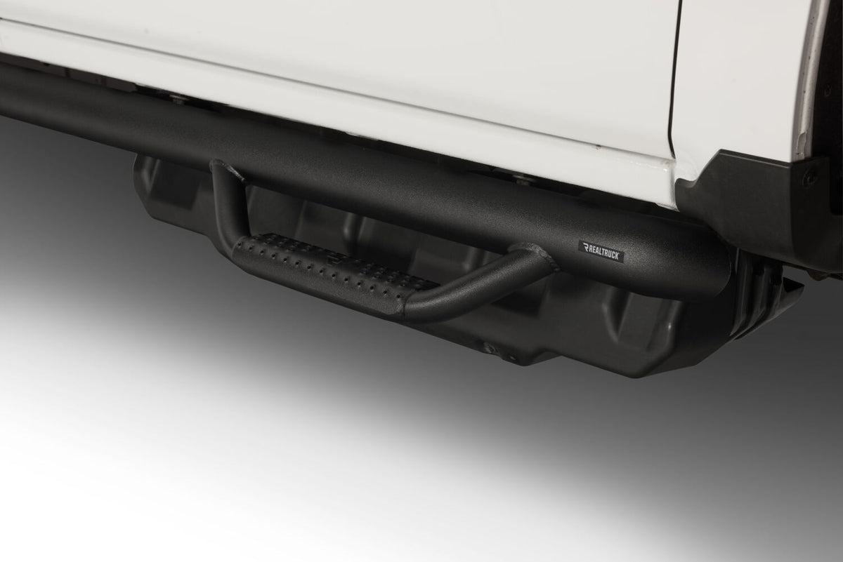 N-Fab Nerf Step 97-01 Dodge Ram 1500/2500/3500 Quad Cab 6.4ft Bed - Tex. Black - Bed Access - 3in - D9790QC-6-TX