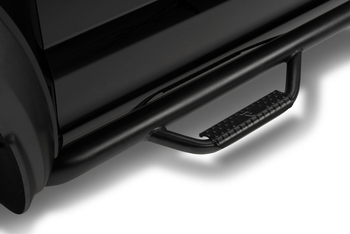 N-Fab Nerf Step 15-18 Ford F-150 Regular Cab 6.5ft Std Bed SRW - Tex. Black - Cab Length - 3in - F1555RC-TX