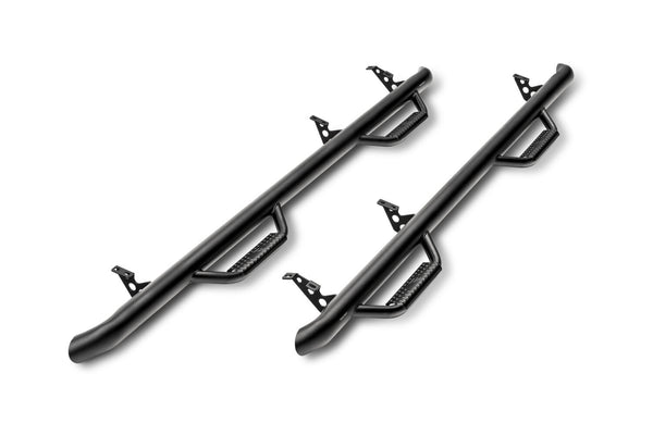 N-Fab Nerf Step 16-17 Toyota Tacoma Double Cab - Tex. Black - W2W - 2in - T1678CC-TX