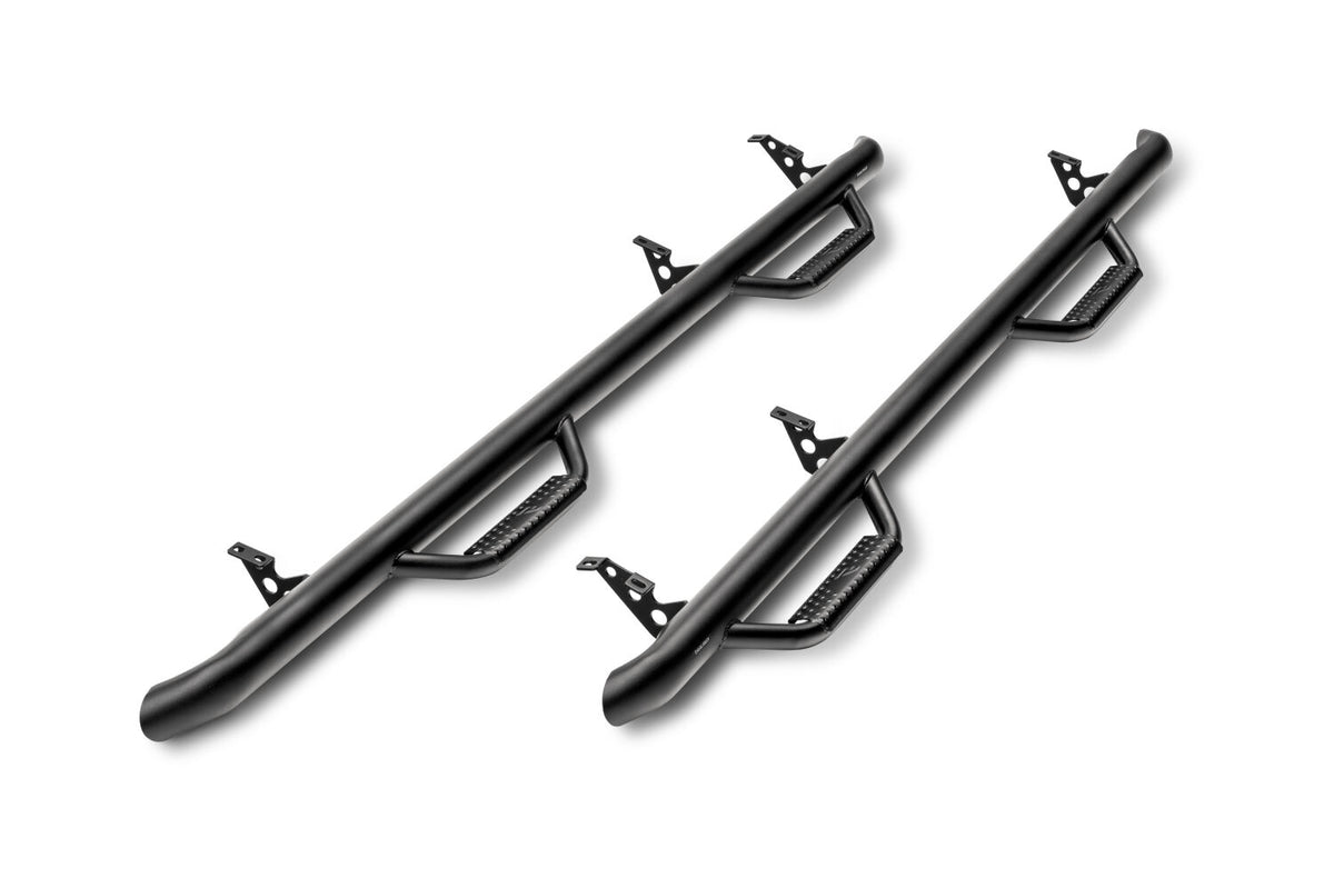 N-Fab Nerf Step 07-17 Toyota Tundra Double Cab - Tex. Black - Cab Length - 3in - T0777QC-TX