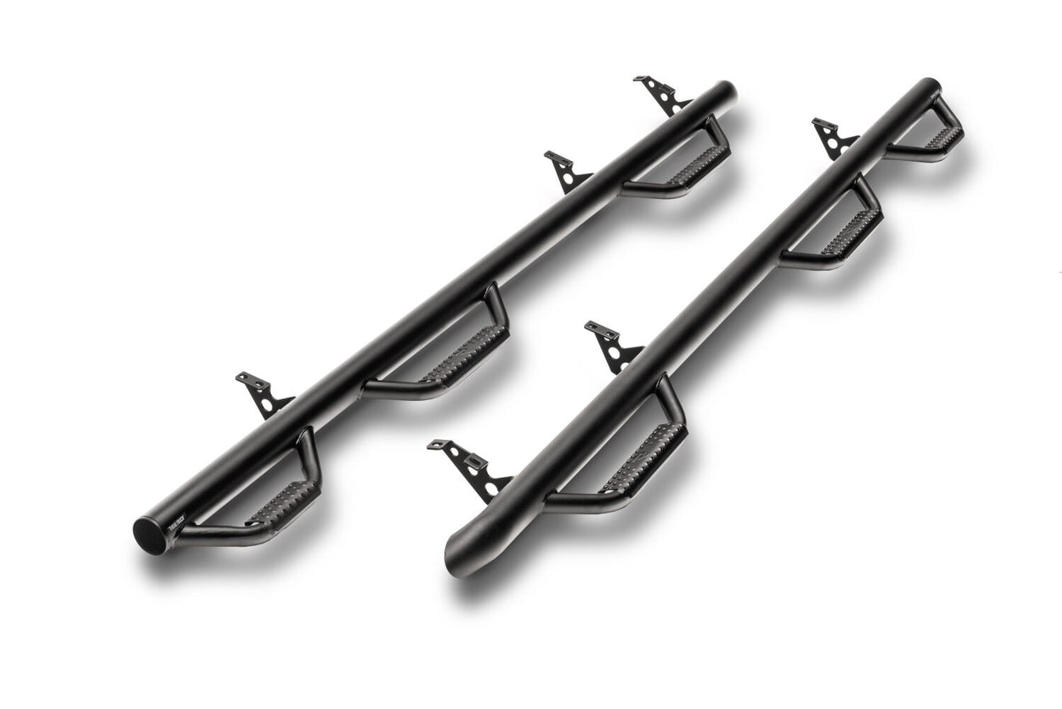 N-Fab Nerf Step 05-15 Toyota Tacoma Access Cab 6ft Bed - Tex. Black - Bed Access - 2in - T0683QC-6-TX