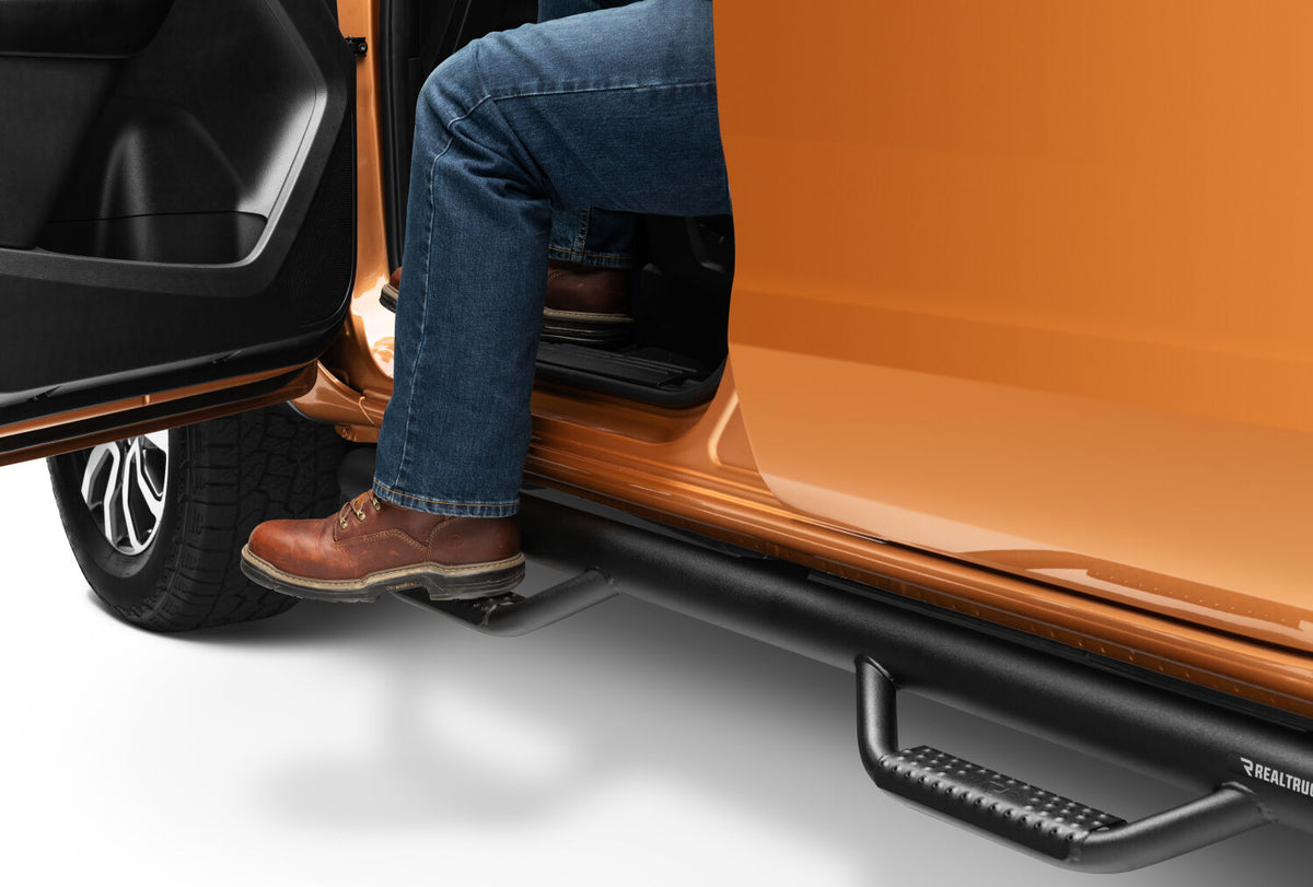 N-Fab Nerf Step 2019 Ford Ranger Crew Cab - Tex. Black - Cab Length - 3in - F1981CC-TX