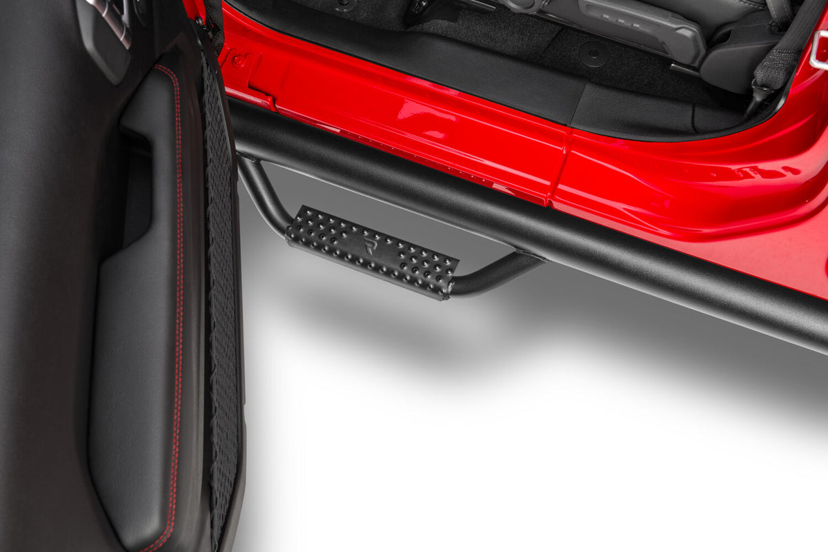 N-Fab Nerf Step 2018 Jeep Wrangler JL SUV 4 Door- Tex. Black - W2W - 3in - J1866