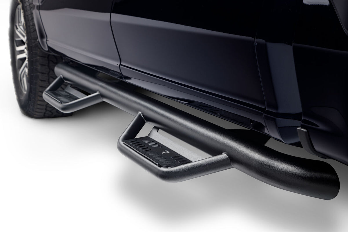N-Fab Podium LG 15-17 Ford F-150 SuperCrew - Tex. Black - 3in - HPF1585CC-TX