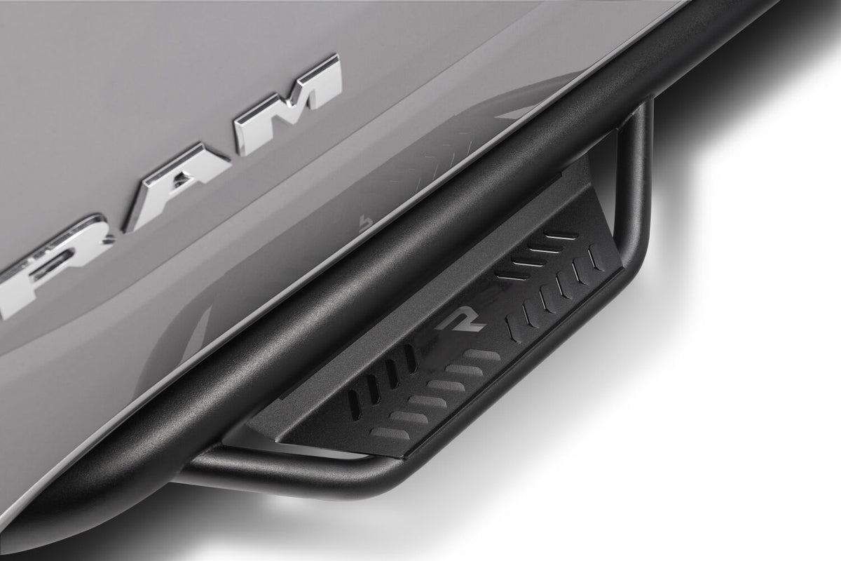 N-Fab Podium LG 19-20 Dodge RAM 1500 Crew Cab - Cab Length - Tex. Black - 3in - HPD1980CC-TX