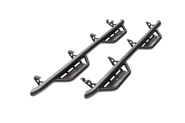N-Fab Podium LG 15-16 Chevy/GMC 2500/3500 Crew Cab All Beds - Tex Black - 3in - HPC1575CC-TX