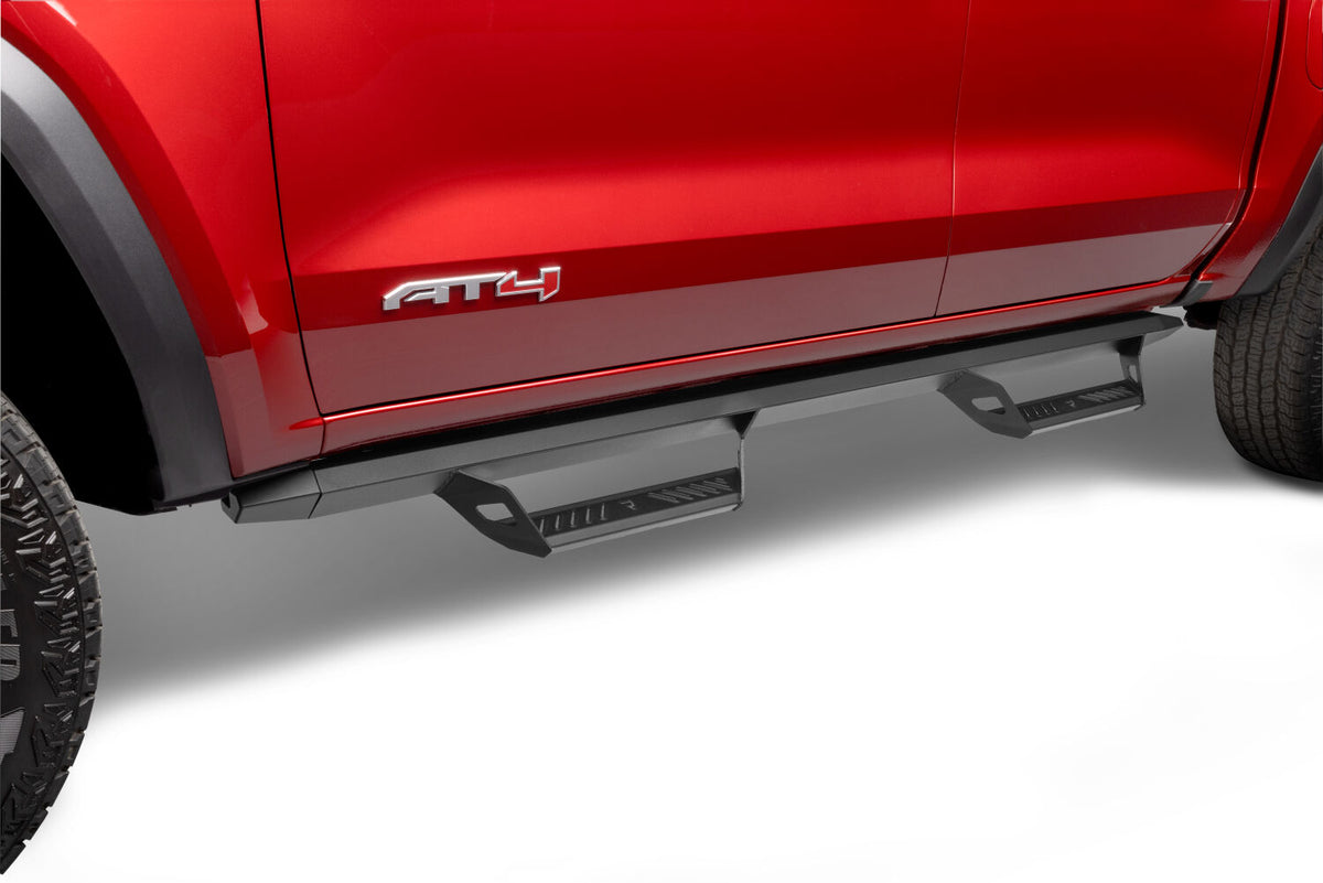 N-Fab Predator Pro Step System 15-17 GMC/Chevy Canyon/Colorado Crew Cab - Tex. Black - PRG1571CC-TX