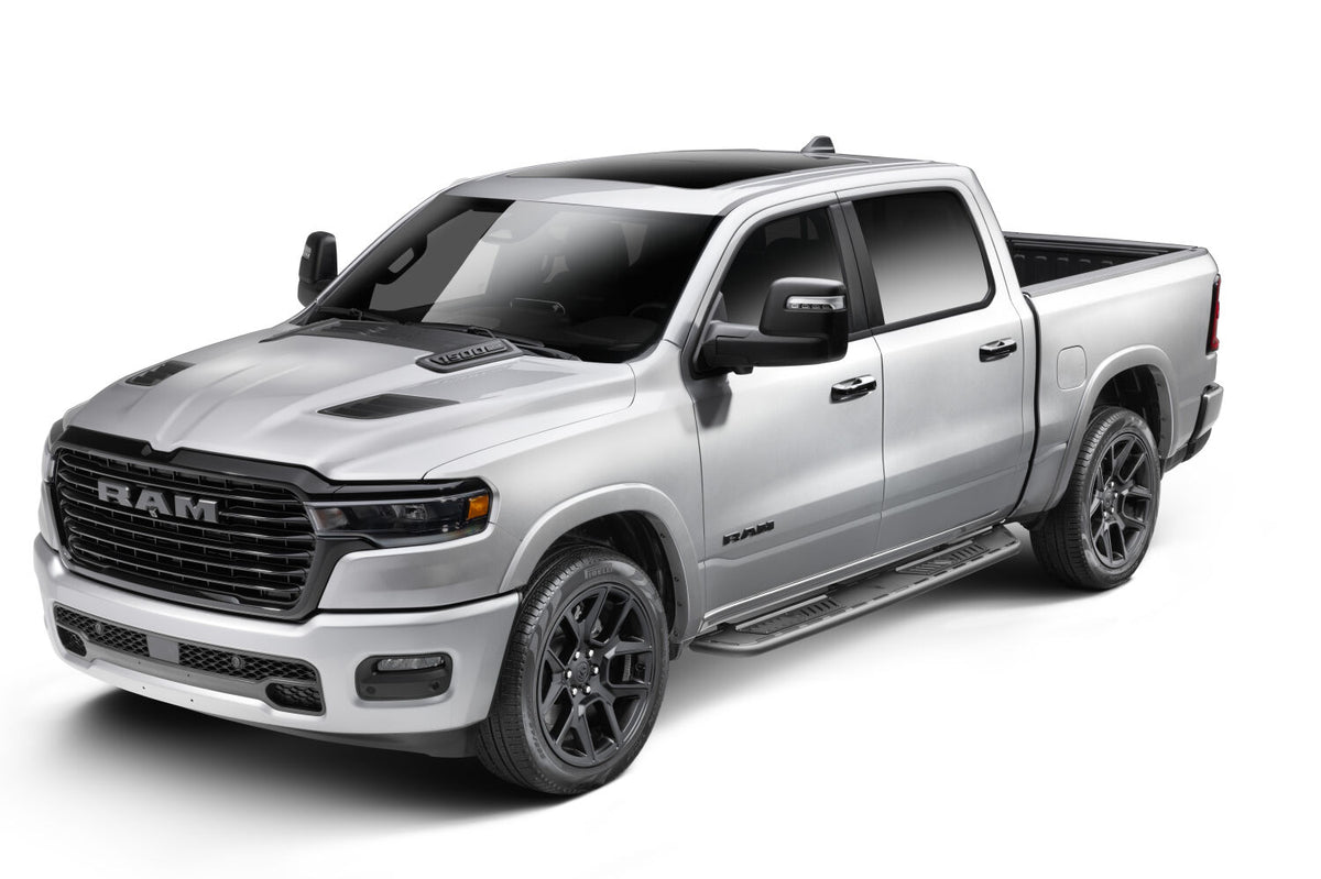 N-FAB 19-21 Ram 1500 Crew Crab Ravegr Roan Boards - Textured Black - NBD19CC-TX