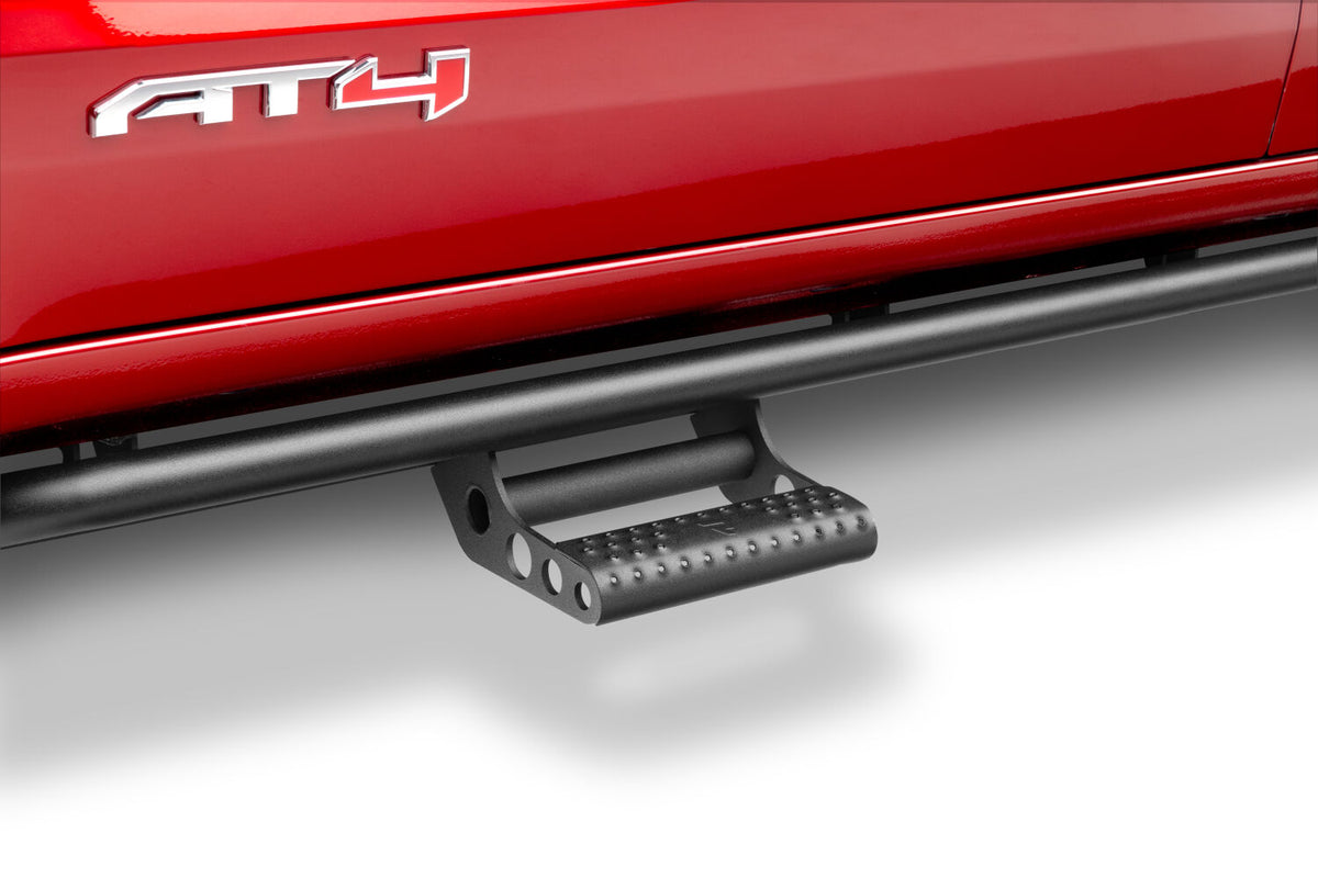 N-Fab RKR Step System 15-17 GMC - Chevy Canyon/Colorado Crew Cab - Tex. Black - 1.75in - G154RKRCCS4