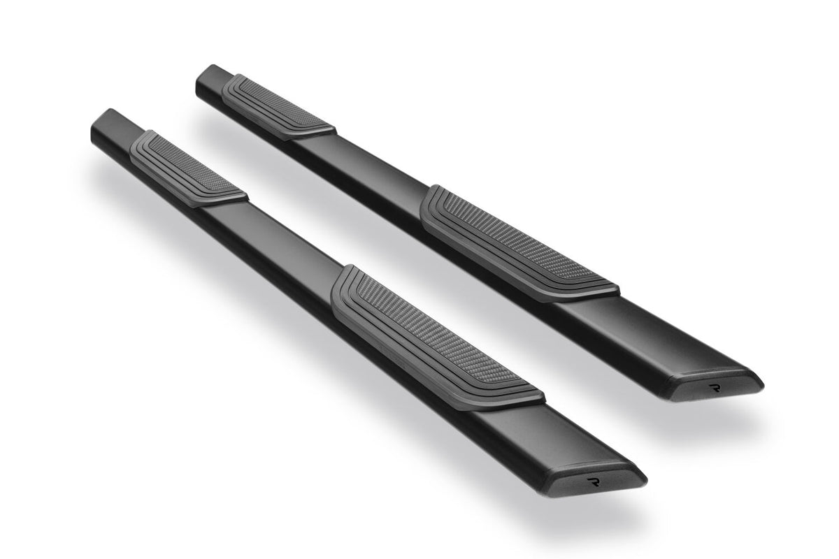 RealTruck 15-26 Ford F150 / 17-26 Ford F250/F350 SD Crew Cab Traxio 4in Nerf Bars - Textured Black - view 2