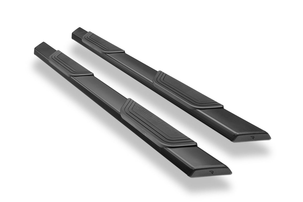 RealTruck 19-26 Chevy Silverado/GMC Sierra 1500 Crew Cab Traxio 5in Nerf Bars - Textured Black - view 2