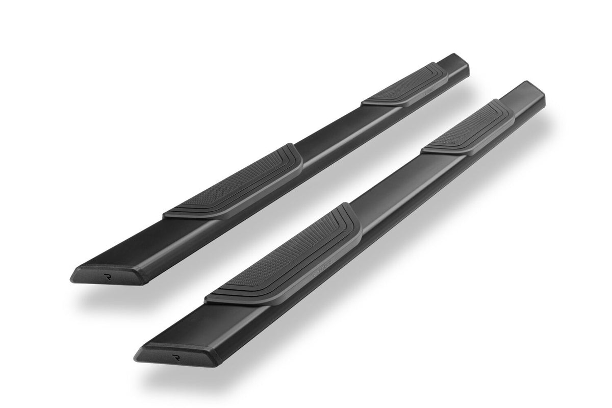 RealTruck 19-26 Chevy Silverado/GMC Sierra 1500 Crew Cab Traxio 5in Nerf Bars - Textured Black