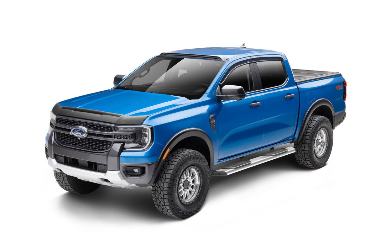 RealTruck 19-26 Ford Ranger Super Crew Traxio 5in Nerf Bars - Stainless Steel - view 2
