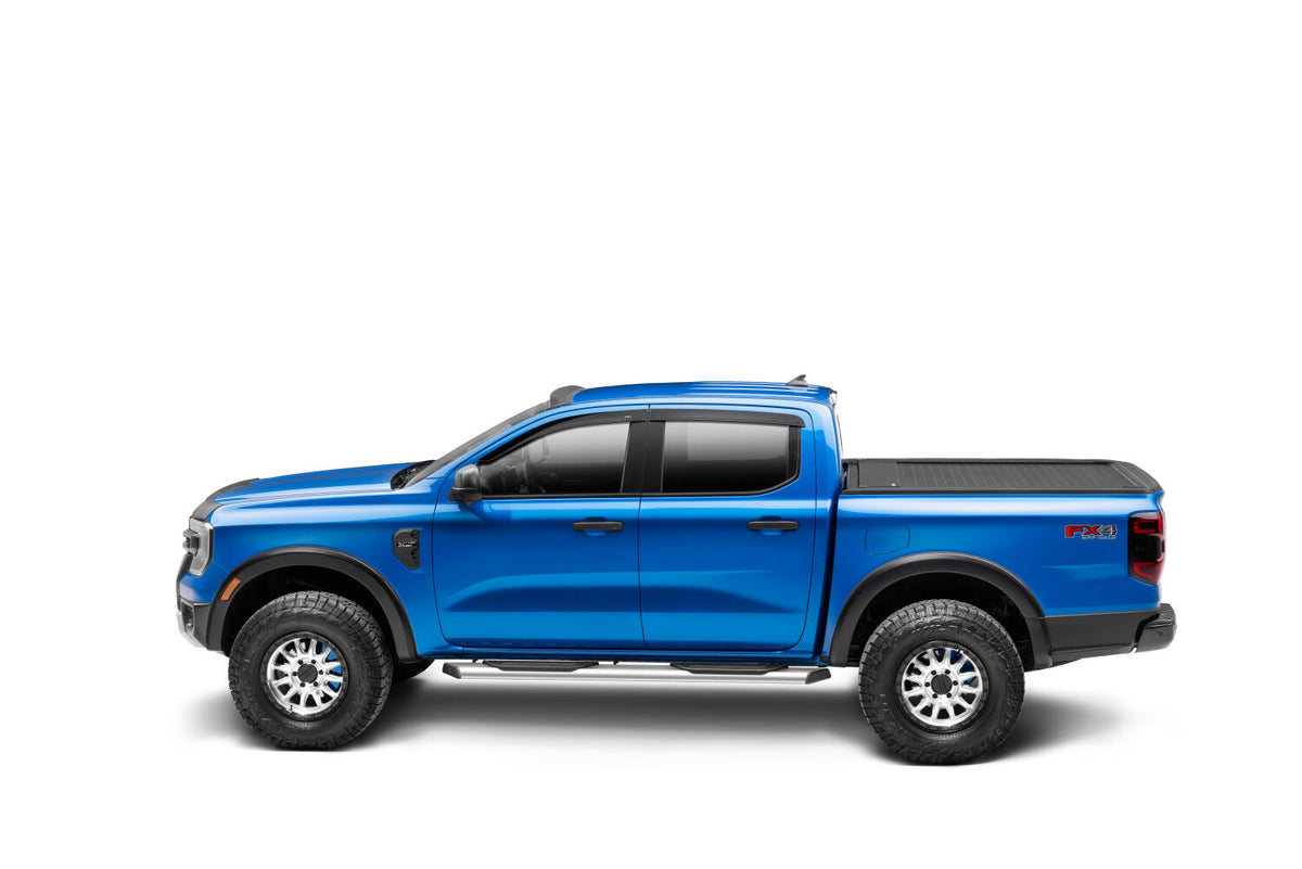 RealTruck 19-26 Ford Ranger Super Crew Traxio 5in Nerf Bars - Stainless Steel - view 3