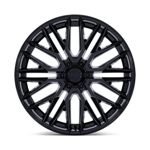 Niche 1PC M224 Gamma 22X9.5 6X139.7 +25MM Gloss Black