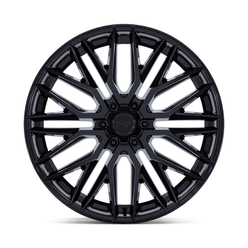 Niche 1PC M224 Gamma 24X10 6X139.7 +25MM Gloss Black