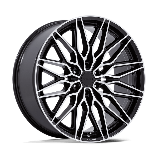 Niche Nc278 Calabria 6 22X9.5 6X139.7 +19MM Gloss Black W/ Machined