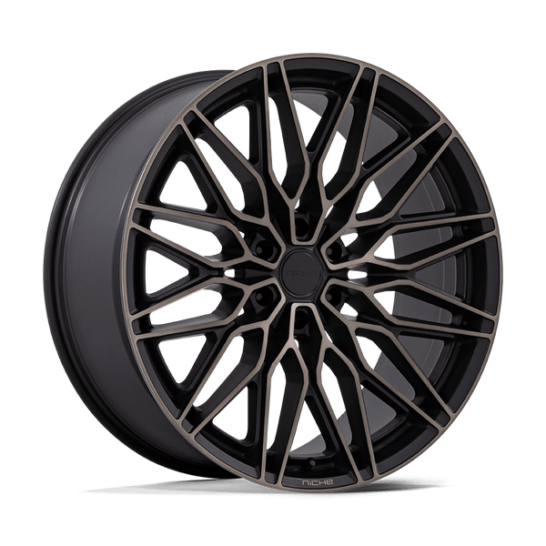 Niche Nc278 Calabria 6 22X9.5 6X135 +30MM Matte Black Machined Dark Tint
