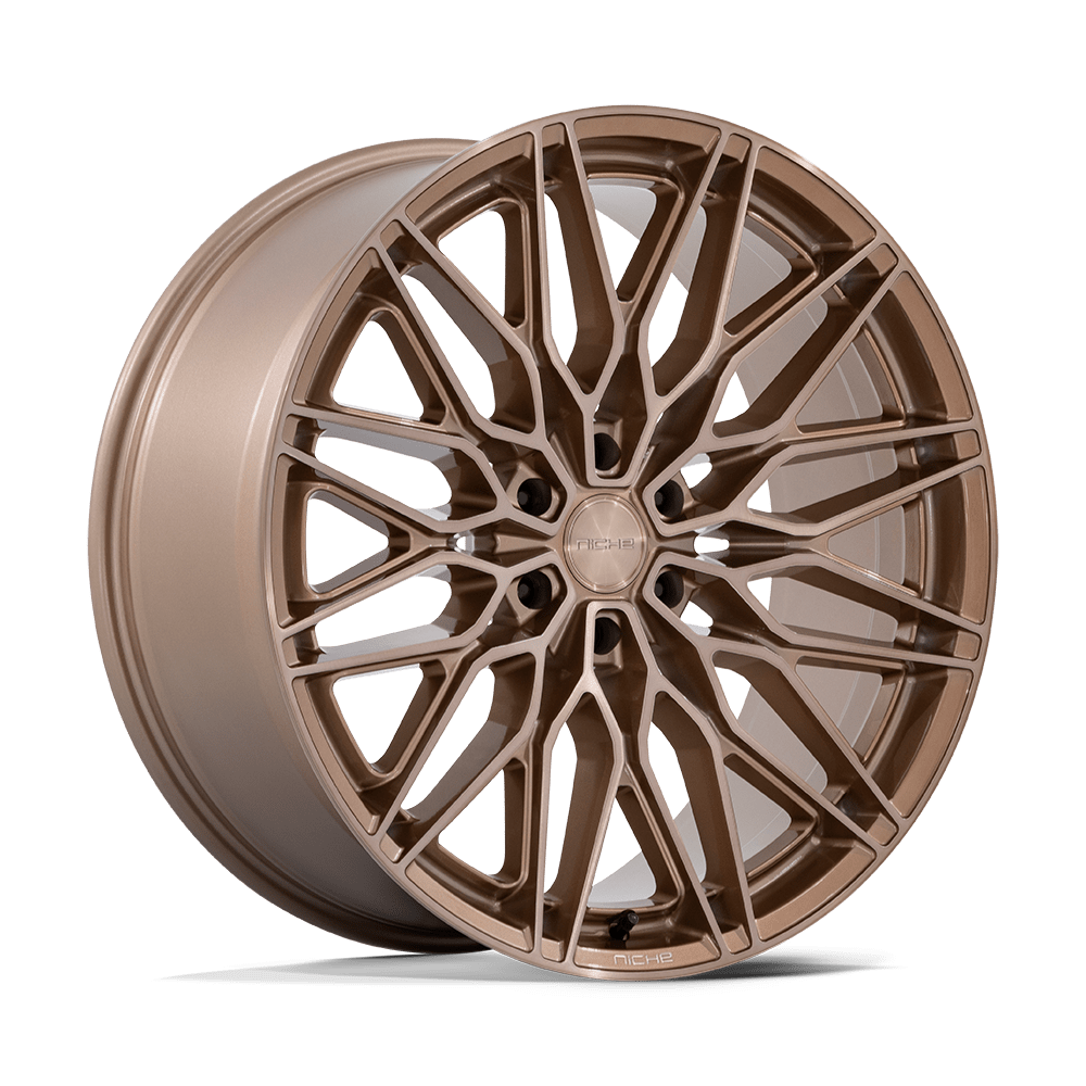 Niche 1PC Nc278 Calabria 6 22X9.5 6X139.7 +19MM Platinum Bronze