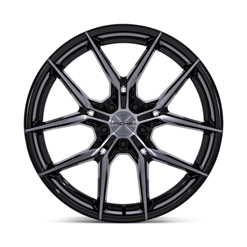 Niche 1PC Nc279 Prodigy 5 20X11 5X120 +22MM Gloss Black Dark Tinted Clear