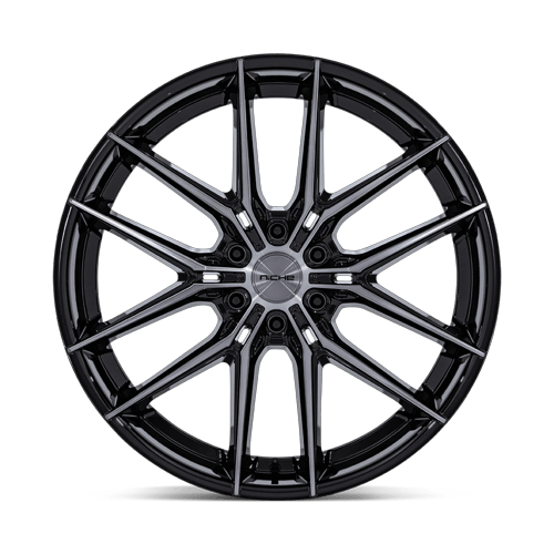 Niche 1PC Nc280 Prodigy 6 26X10 6X139.7 +20MM Gloss Black Dark Tinted Clear