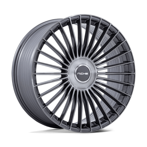 Niche 1PC Nc282 Serene 20X9 BLANK +20MM Gloss Titanium Brushed