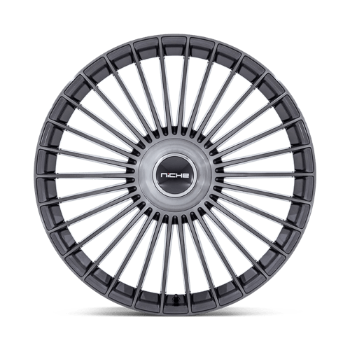 Niche 1PC Nc282 Serene 21X10.5 BLANK +20MM Gloss Titanium Brushed