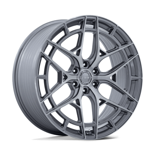 Niche 1PC Nc284 Adria 24X10 6X135 +30MM Platinum W/ Brushed Face