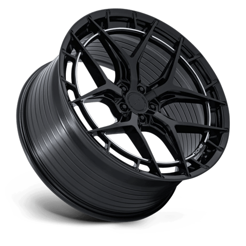 Niche 1PC Nc286 Riviera 20X9 5X112 +20MM Gloss Black