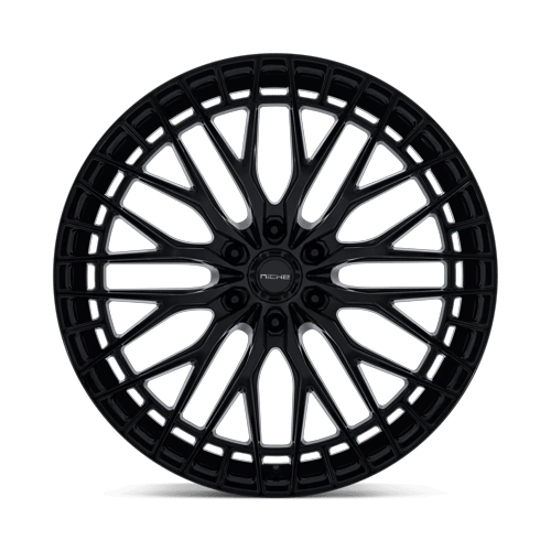 Niche 1PC Nc288 Genoa 24X10 6X139.7 +20MM Gloss Black
