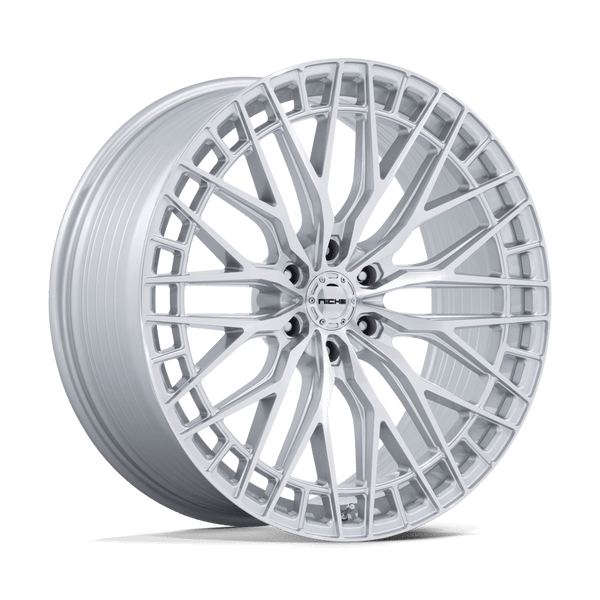 Niche Nc288 Genoa 24X10 6X139.7 +20MM Gloss Silver W/ Machined Face