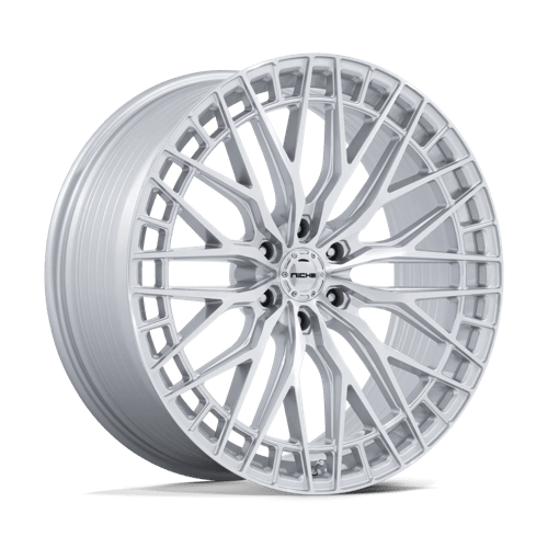 Niche 1PC Nc288 Genoa 24X10 6X139.7 +20MM Gloss Silver W/ Machined Face