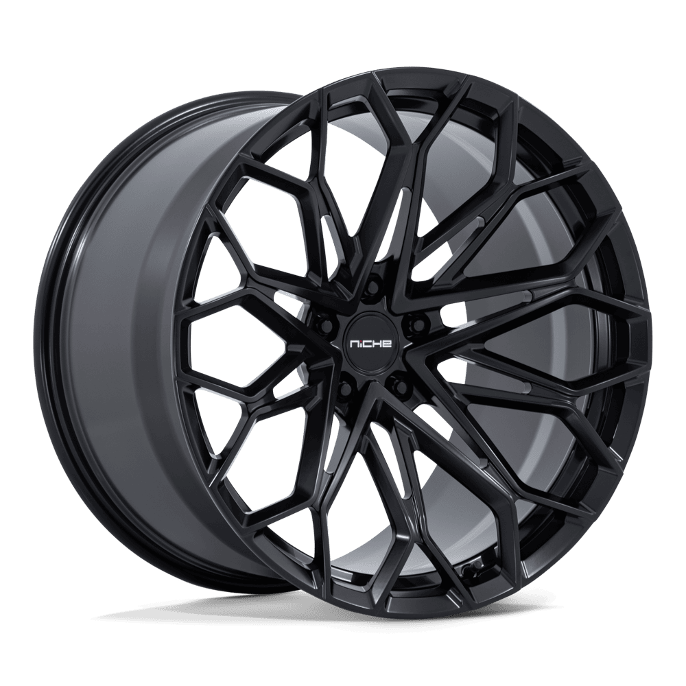 Niche 1PC Nc600 Manta 19X10 5X120.65 +35MM Matte Black
