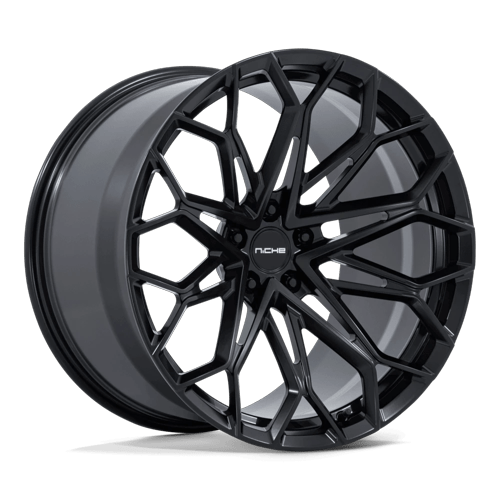 Niche 1PC Nc600 Manta 21X12 5X120 +57MM Matte Black