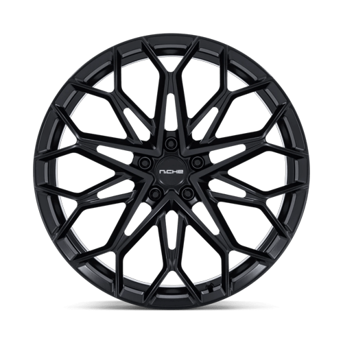 Niche 1PC Nc600 Manta 20X9 5X120 +40MM Matte Black