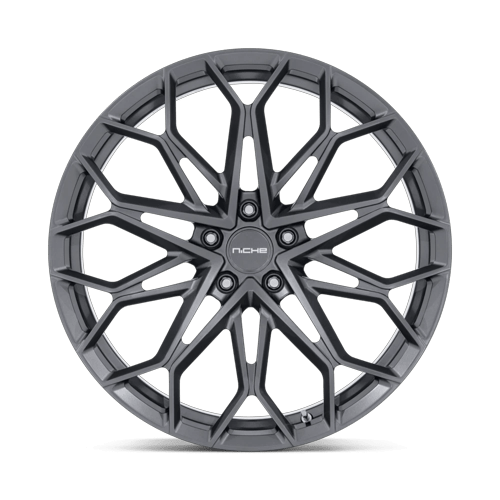 Niche 1PC Nc600 Manta 20X10 5X120 +30MM Satin Gunmetal