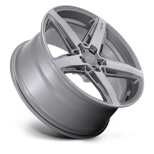 Niche 1PC M270 Teramo 20X9 5X114.3 +25MM Anthracite Brushed Face Tint