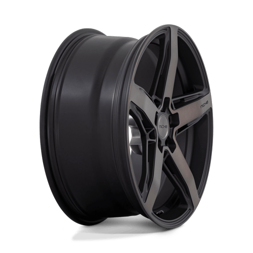 Niche 1PC M271 Teramo 20X11 5X114.3 +50MM Matte Black W Double Dark Tint