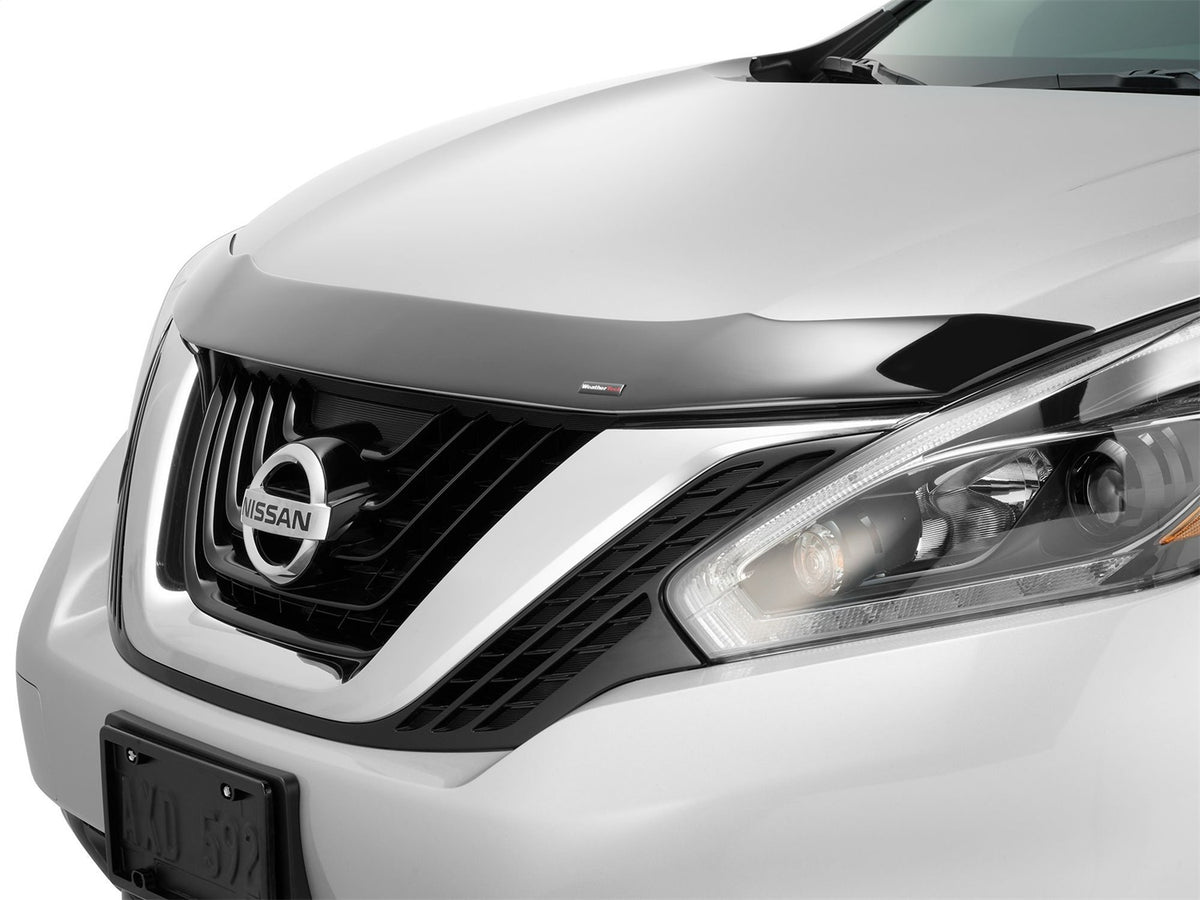 Weathertech - Low Profile Aerodynamic Hood Protector - Dark Smoke 15-24 Nissan Murano - 55171