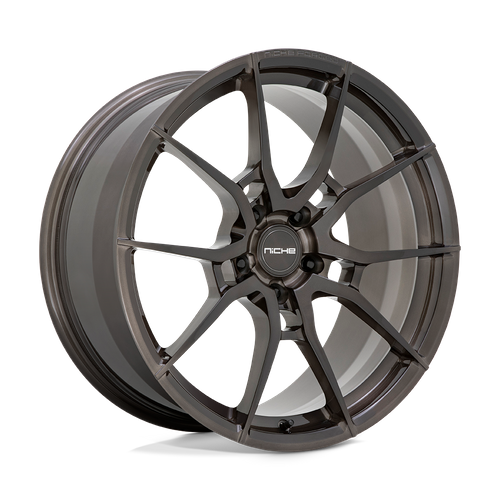 Niche 1PC T111 Kanan 20X9.5 5X112 +45MM Brushed Candy Smoke